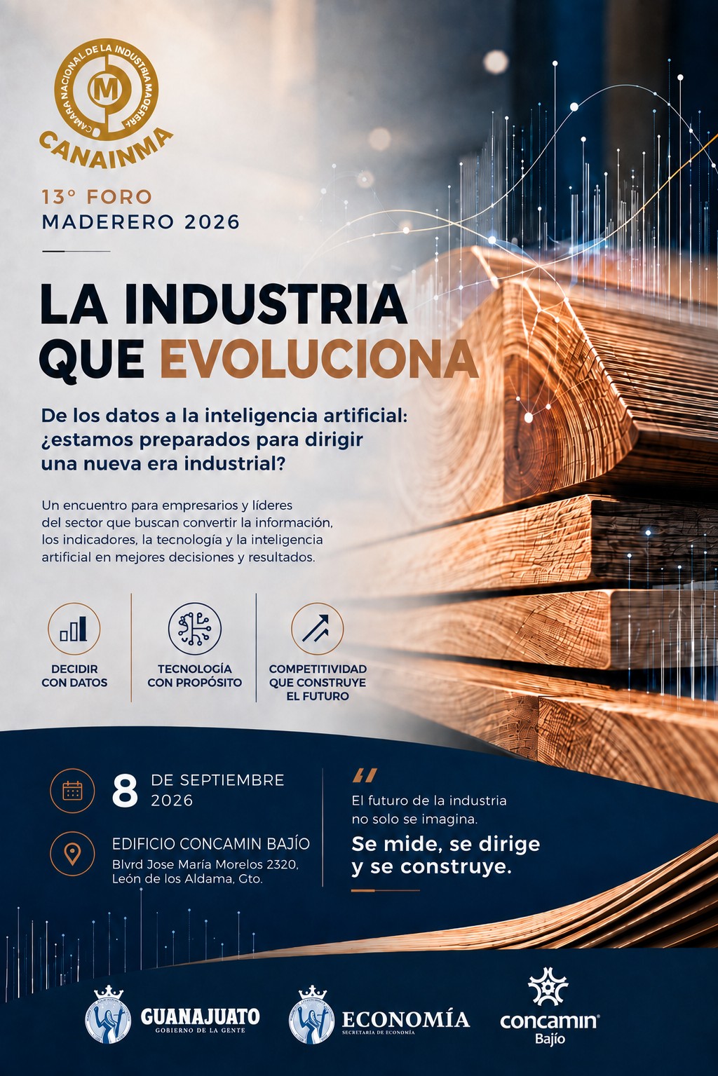 Pieza oficial del 13° Foro Maderero 2026